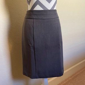 GEORGE womens charcoal gray heather skirt size 6